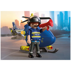 PLAYMOBIL - Polizeihubschrauber - City Action - +4 - 72080 - 80772080