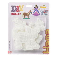 Pet Hama Iron-on Bead Plates - Princess Horse Cat