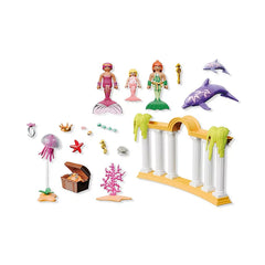 Playmobil - Prinzessinnenzauber Meerjungfrauen-Schatz mit Delfinen - Spielsets