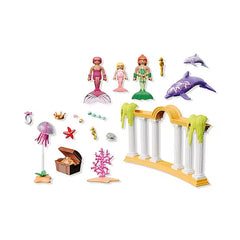 Playmobil - Prinzessinnenzauber Meerjungfrauen-Schatz mit Delfinen - Spielsets