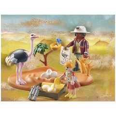 Playmobil Wiltopia Besuch bei Papa Strauß - 71296