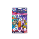 QwiToy - 3 in 1 Magische Abenteuer Spielbuch - Bücher