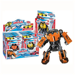 RS Toys - Mega Team Robots Auto Robot in Metallo Action & Toy Figures