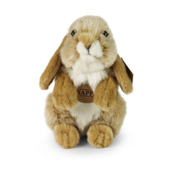 Rappa - Plush beige hare 18 cm ECO-FRIENDLY - Stuffed Animals