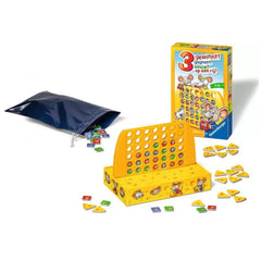 Ravensburger - 3 Gewinnt! - Board Game - Multi-Language Instructions