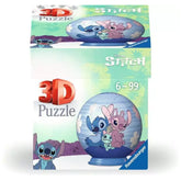 Ravensburger - 3D-Puzzle-Ball-Disney-Stitch-Angel-Action-Spielzeug-Figuren