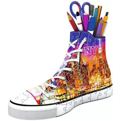 Ravensburger - 3D-Puzzle-Sneaker-Skyline-Action-Spielzeugfiguren