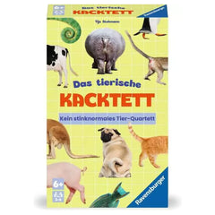 Ravensburger - Board Games - Das tierische Kacktett - Educational Play - 6+