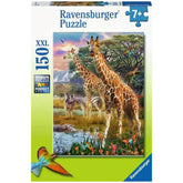 Ravensburger - Bunte Savanne - 150 Teile - Puzzles