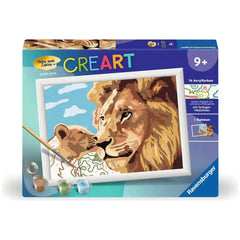 Ravensburger - CreArt Tiere Löwe mit Baby - Kunst & Handwerk