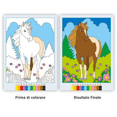 Ravensburger - CreArt-Creative-Colouring-Book-Sweet-Horses-Arts-Crafts