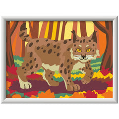 Ravensburger - Creart Luchs Im Wald - Malen nach Zahlen - Kunst & Handwerk