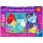 Ravensburger - Disney Princess - Adventures Of The Princesses - 3x49 Pieces - Puzzles