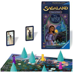 Ravensburger - Disney Wish Sagaland - Board Game - Multi-Language Instructions