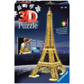 Ravensburger - Eiffelturm bei Nacht - 216 Teile - 3D-Puzzles