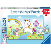 Ravensburger - Märchen-Einhorn - 2x24 Teile - Puzzles