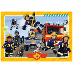 Ravensburger - Feuerwehrmann Sam - Rettung naht - 2x12 Teile - Puzzles