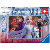 Ravensburger - Frozen - Frostige Abenteuer - 2x24 Teile - Puzzles