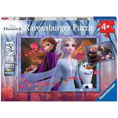 Ravensburger - Frozen - Frosty Adventures - 2x24 Pieces - Puzzles