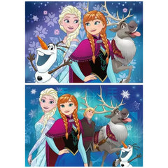 Ravensburger - Frozen - Northern Lights - 2x24 Pieces - Puzzles