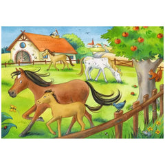 Ravensburger - Ferien auf dem Reiterhof - 2x12 Teile - Puzzles