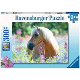 Ravensburger - Pferd im Blumenmeer - 300 Teile - Puzzles