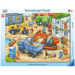 Ravensburger - Große Baustellenfahrzeuge - 40 Teile - Puzzles