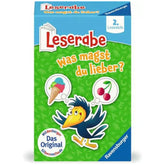 Ravensburger - Leserabe-Was-magst-du-lieber-Card-Game
