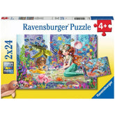 Ravensburger - Magische Meerjungfrauen - 2x24 Teile - Puzzles
