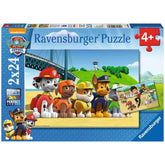 Ravensburger - Paw Patrol - Heldenhafte Hunde - 2x24 Teile - Puzzles
