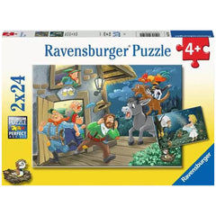 Ravensburger - Puzzle 2x24 Teile - Puzzles