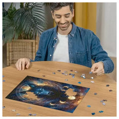 Ravensburger - Puzzles - Glowing Wolf 500pcs - 12+ Years - Star Line