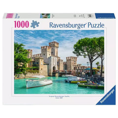 Ravensburger - Puzzles - Italienische Landschaft Gardasee 1000 Teile - 14+ Jahre