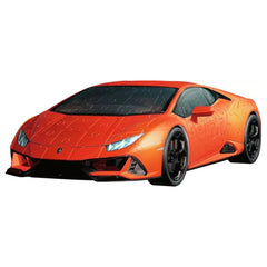 Ravensburger - Puzzles - Lamborghini Huracán EVO 3D Puzzle - Orange - 8+
