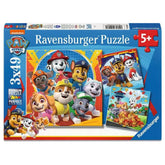 Ravensburger - Puzzles - PAW Patrol 3x49 Teile - Pappe - 5 Jahre - Lernspielzeug