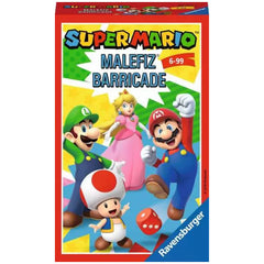 Ravensburger - Super Mario Malefiz Barrikade - Brettspiel - Mehrsprachige Anleitung