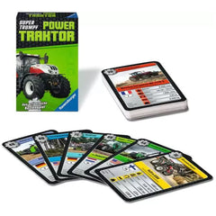 Ravensburger - Super Trump Power Tractor - Board Game - German Edition