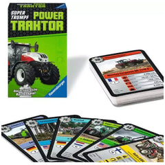 Ravensburger - Super Trump Power Tractor - Board Game - German Edition