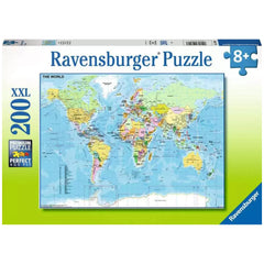 Ravensburger - Die Welt - 200 Teile - Puzzles
