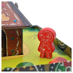 Red Glove - Hansel & Gretel - Kartenspiele - 5+ - Lustiges Lernspiel - RG2074 - Italienische Edition
