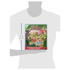 Red Glove - I Tre Porcellini - Brettspiele - 3+ - Spaßiges Lernspiel - RG2031 - Italienische Edition