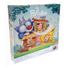 Red Glove - I Tre Porcellini - Brettspiele - 3+ - Spaßiges Lernspiel - RG2031 - Italienische Edition