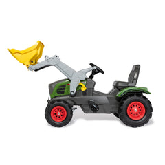 Rolly Toys - Rolly Farmtrac Fendt 211 Vario Traktor mit Schaufel und aufblasbaren Rädern Rutschfahrzeug
