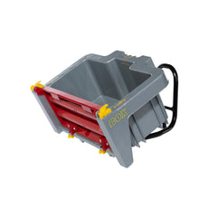 Rolly Toys - Rollybox John Deere Grau und Rot - Fahrspielzeug