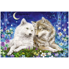 SCHMIDT SPIELE - Kuschelige Wolf Freunde 200 Teile Puzzle - Puzzles