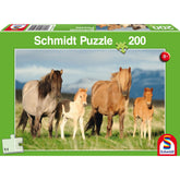 SCHMIDT SPIELE - Family of Horses 200 Pcs Children’s puzzles - Puzzles