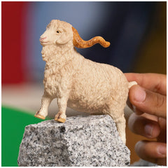 Schleich - Farm World - Männliche Angora-Ziege - Action- und Spielzeugfiguren - 13970