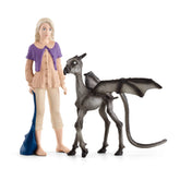 Schleich - Harry Potter - Luna Lovegood™ & Baby Thestral - Action- und Spielzeugfiguren - 42636