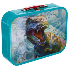 Schmidt Spiele - Dinos, puzzle box in a metal case 100 pieces - puzzles