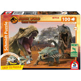 Schmidt Spiele - Jurassic World Chaos Theory 100 Pcs - Puzzles